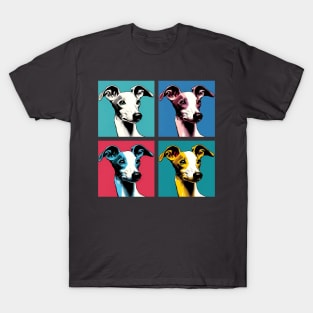 Pop Retro Italian Greyhound Art - Cute Puppy T-Shirt